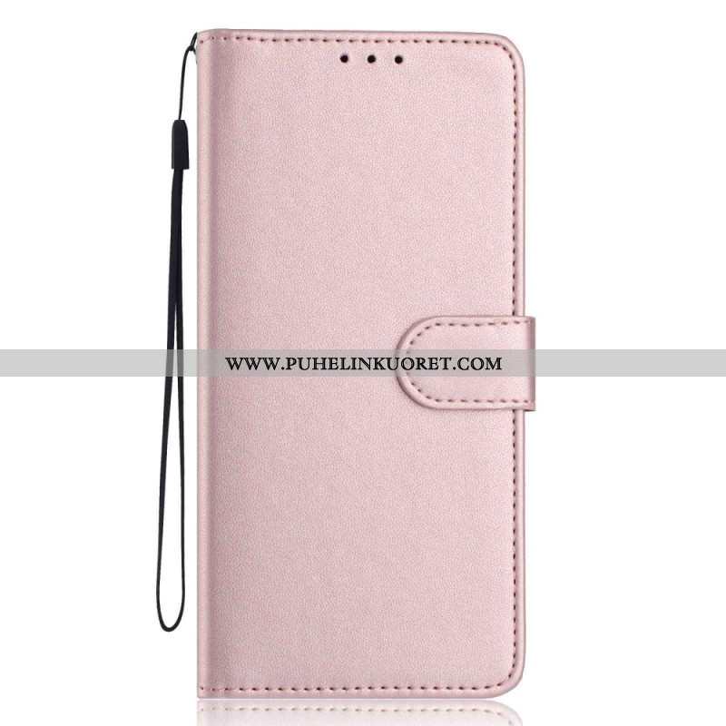 Nahkakotelo Xiaomi 15t Yksinkertaista Nahkaa