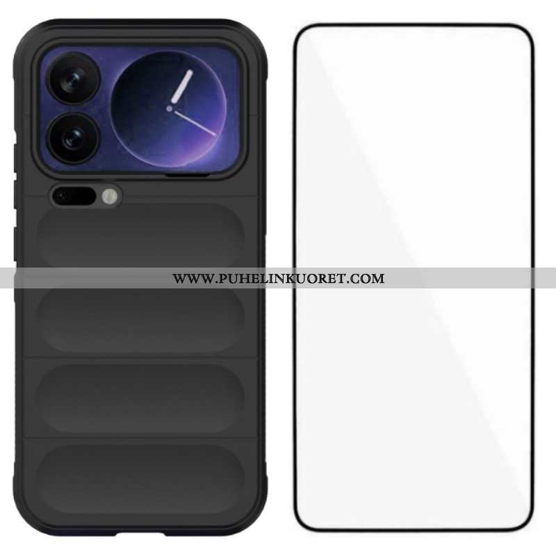 Kuori Xiaomi 17 Pro Max Liukumaton Näytönsuojalla