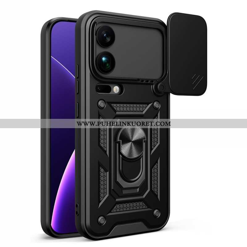 Case Xiaomi 17 Pro Max Puhelinkuoret Liukuva Kameran Suojus Ja Jalusta