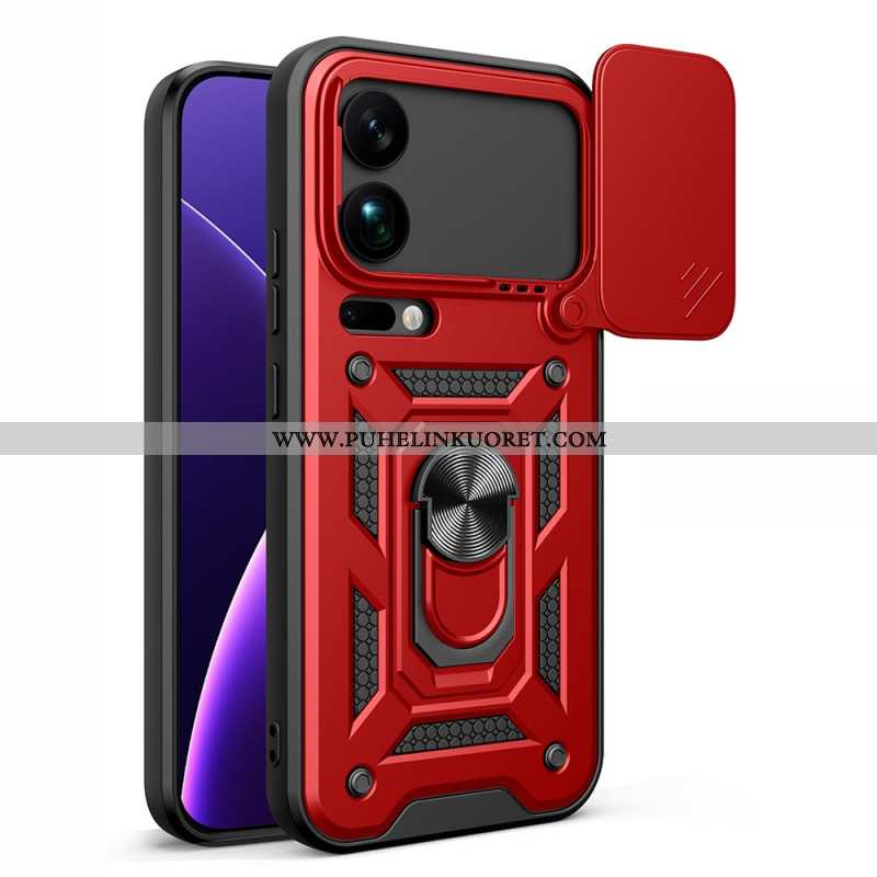 Case Xiaomi 17 Pro Max Puhelinkuoret Liukuva Kameran Suojus Ja Jalusta