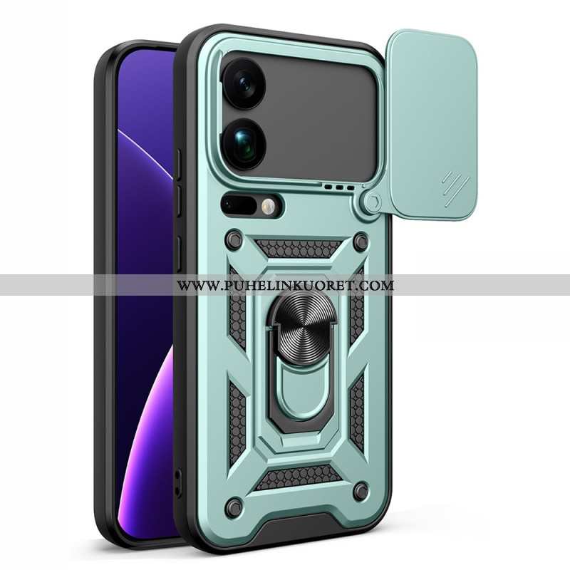 Case Xiaomi 17 Pro Max Puhelinkuoret Liukuva Kameran Suojus Ja Jalusta