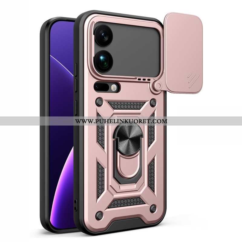 Case Xiaomi 17 Pro Max Puhelinkuoret Liukuva Kameran Suojus Ja Jalusta