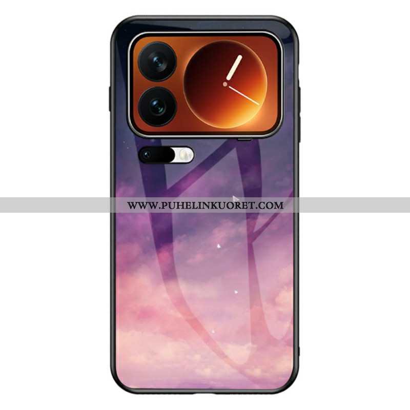 Case Xiaomi 17 Pro Max Puhelinkuoret Karkaistua Lasia Taivaansininen