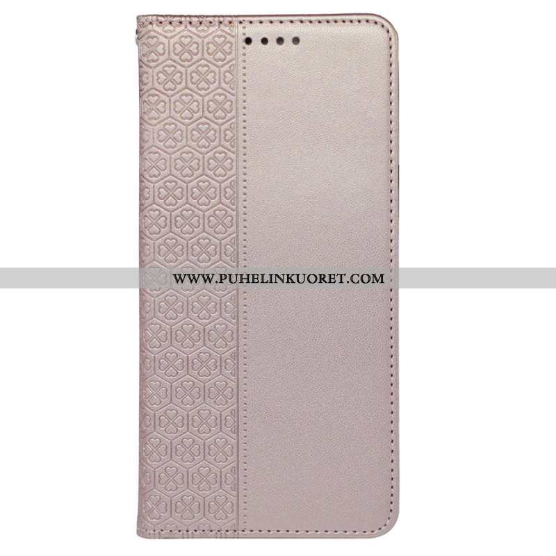 Nahkakotelo Xiaomi 17 Pro Max Nelilehtinen Clovers