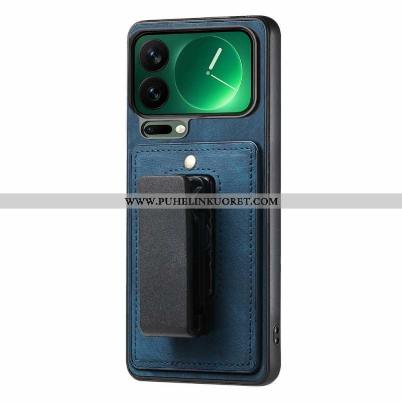 Case Xiaomi 17 Pro Max Puhelinkuoret Vyöklipsi Ja Integroitu Jalusta