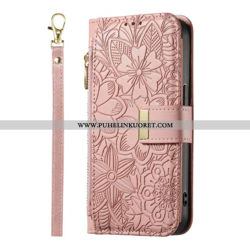 Kotelot Xiaomi 17 Pro Max Puhelinkuoret Kukkakuvioinen Lompakko