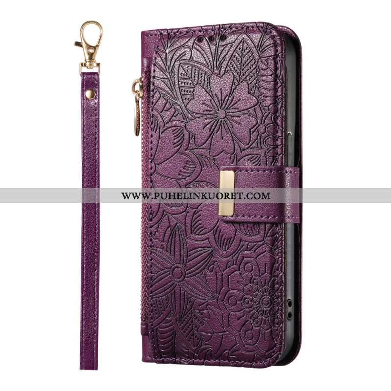 Kotelot Xiaomi 17 Pro Max Puhelinkuoret Kukkakuvioinen Lompakko