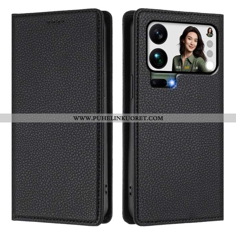 Nahkakotelo Xiaomi 17 Pro Max Rfid-suojattu