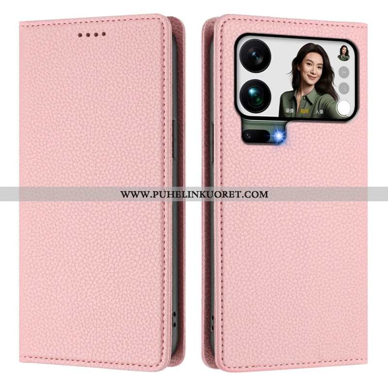 Nahkakotelo Xiaomi 17 Pro Max Rfid-suojattu