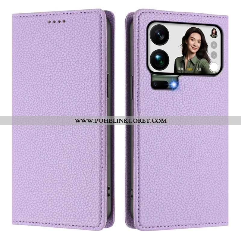 Nahkakotelo Xiaomi 17 Pro Max Rfid-suojattu