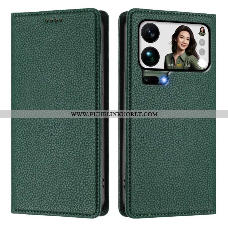 Nahkakotelo Xiaomi 17 Pro Max Rfid-suojattu