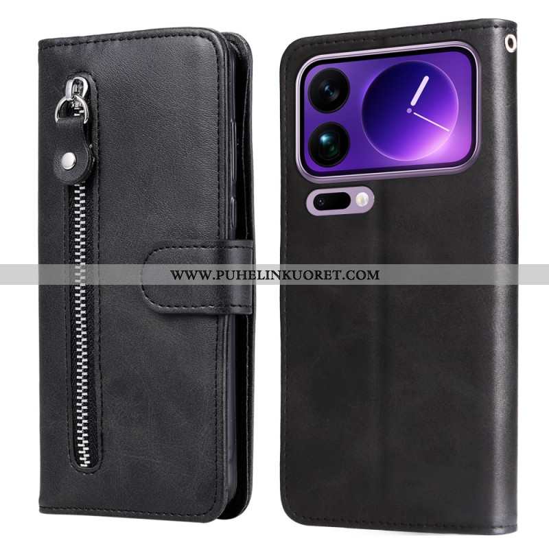 Kotelot Xiaomi 17 Pro Max Vetoketjullinen Tasku