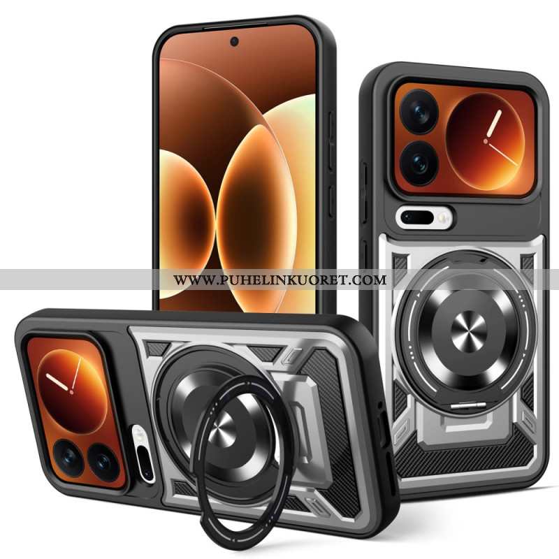 Case Xiaomi 17 Pro Max Puhelinkuoret Magneettinen Ja Pyörivä Jalusta
