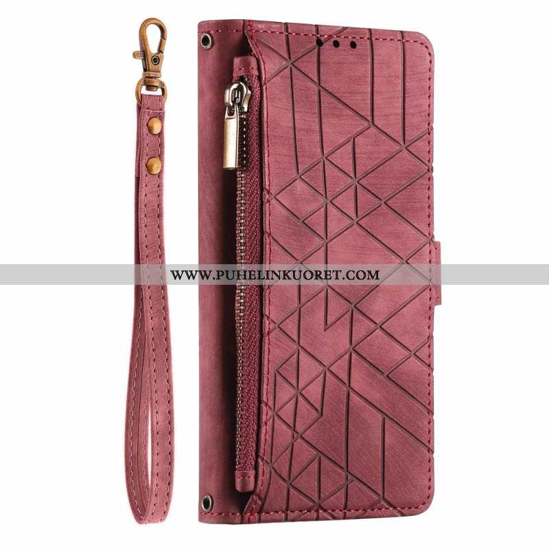 Kotelot Xiaomi 17 Pro Max Puhelinkuoret Geometrinen Kuviollinen Lompakko