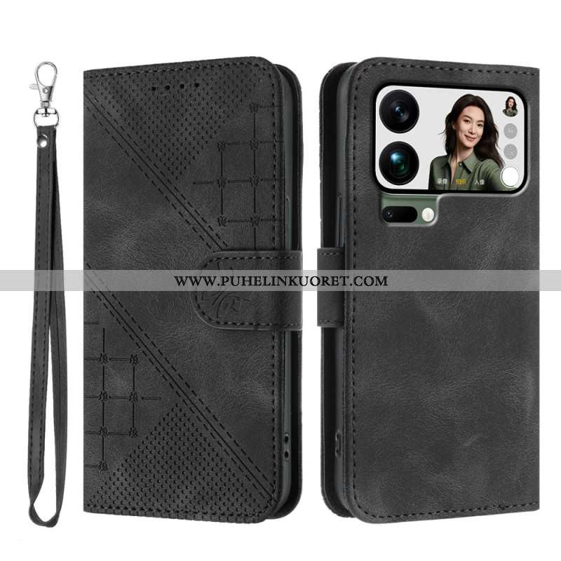 Kotelot Xiaomi 17 Pro Max Perhos- Ja Geometrinen Kuvio