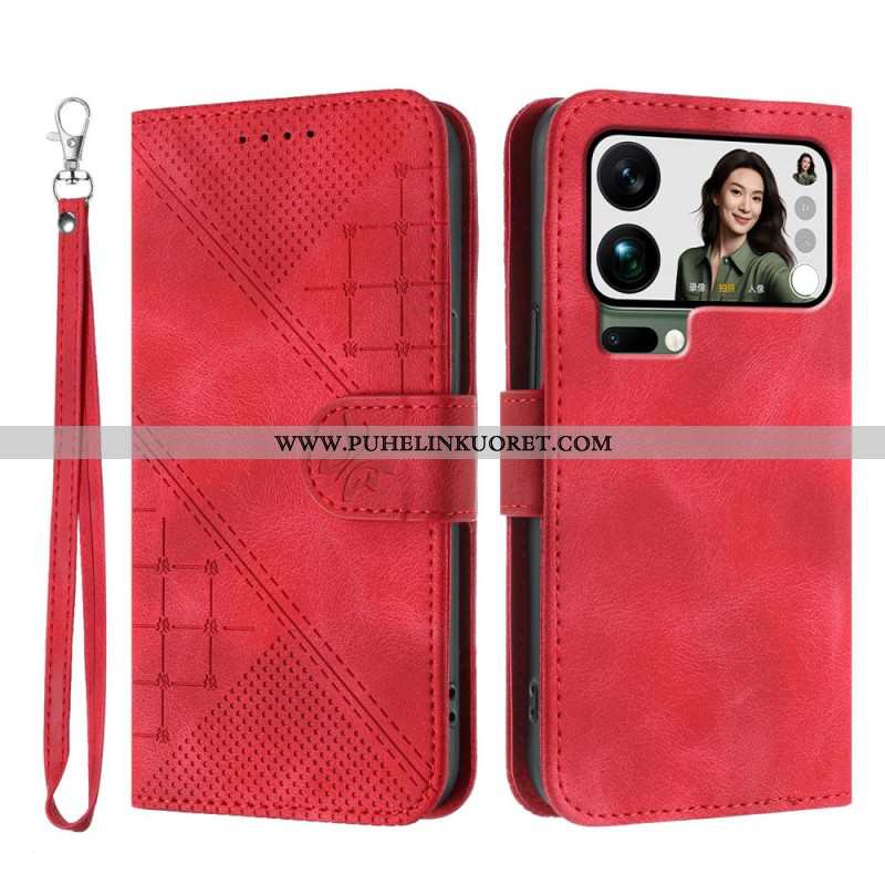 Kotelot Xiaomi 17 Pro Max Perhos- Ja Geometrinen Kuvio