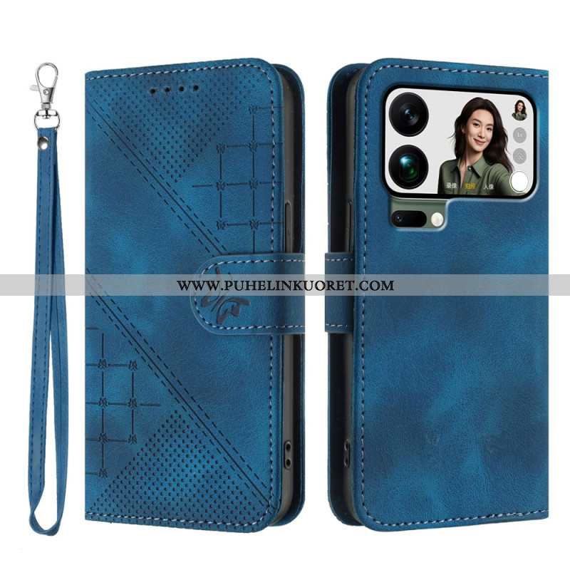 Kotelot Xiaomi 17 Pro Max Perhos- Ja Geometrinen Kuvio