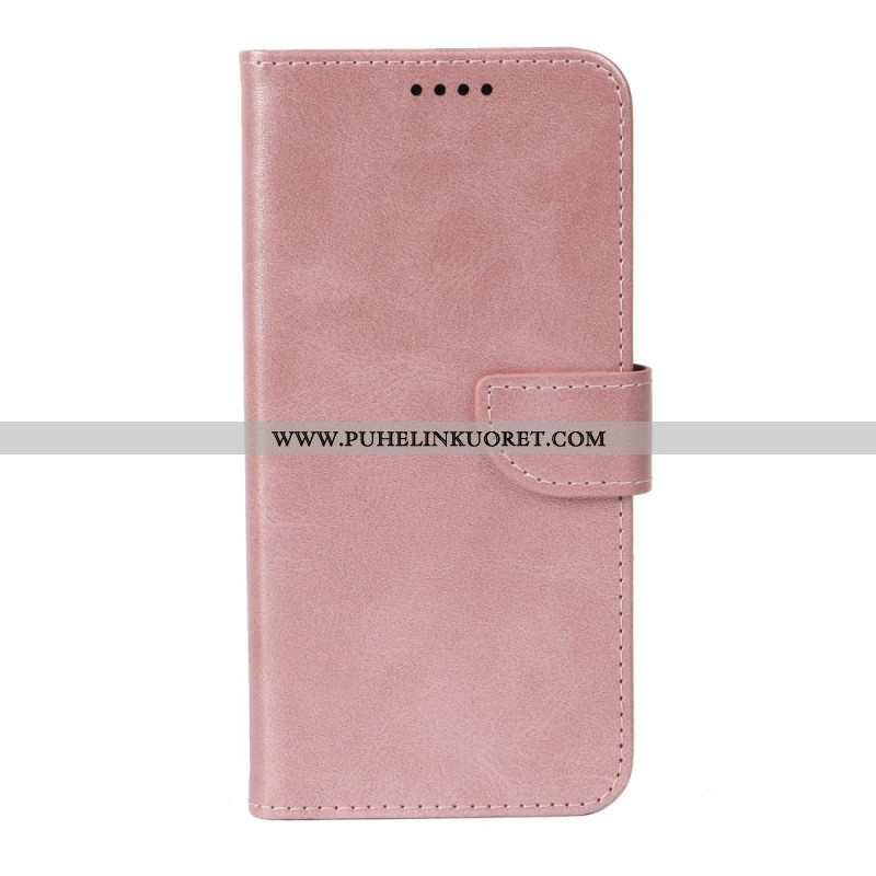 Nahkakotelo Xiaomi 17 Pro Max Jalusta Ja Magneettinen Suljin