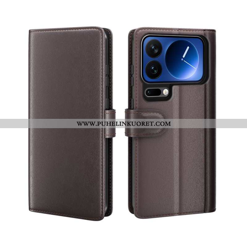 Kotelot Xiaomi 17 Pro Max Aitoa Nahkaa Suojakuori