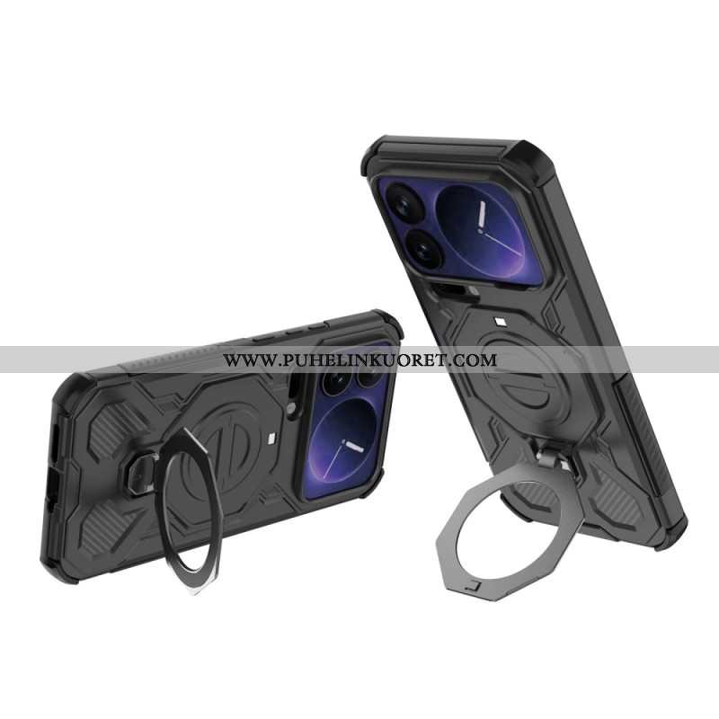 Case Xiaomi 17 Pro Max Puhelinkuoret Magneettinen Pyörivä Jalusta