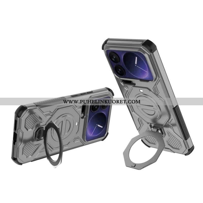 Case Xiaomi 17 Pro Max Puhelinkuoret Magneettinen Pyörivä Jalusta