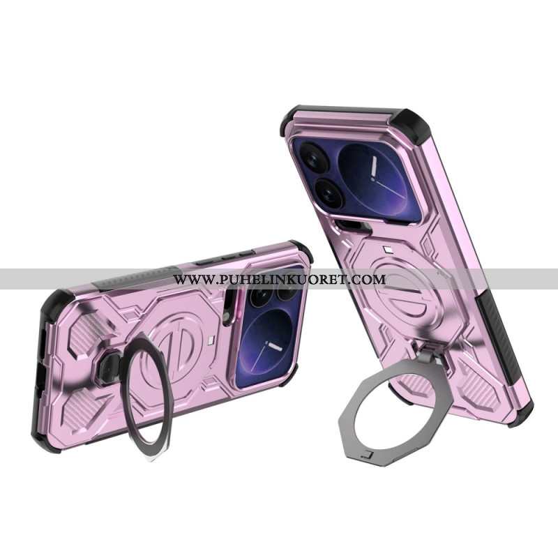 Case Xiaomi 17 Pro Max Puhelinkuoret Magneettinen Pyörivä Jalusta