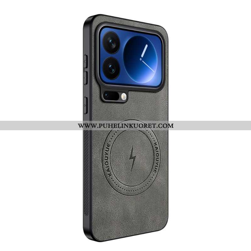 Kuori Xiaomi 17 Pro Max Magsafe-nahkakuvio