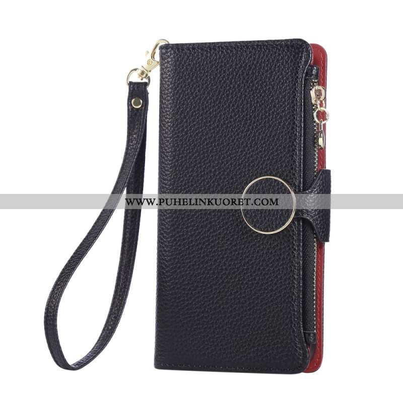 Kotelot Xiaomi 17 Pro Max Vintage Vetoketjullinen Lompakko