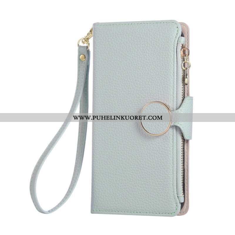 Kotelot Xiaomi 17 Pro Max Vintage Vetoketjullinen Lompakko