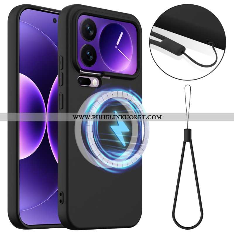 Kuori Xiaomi 17 Pro Max Silikonimagneetti Ja Kaulanauha