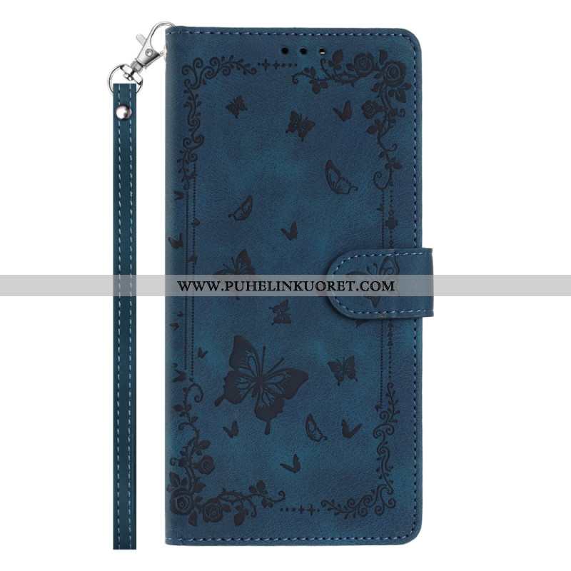 Kuoret Xiaomi 17 Pro Max Mokkanahkakuvio Perhoset