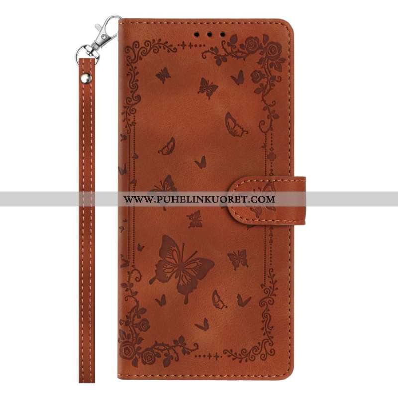 Kuoret Xiaomi 17 Pro Max Mokkanahkakuvio Perhoset