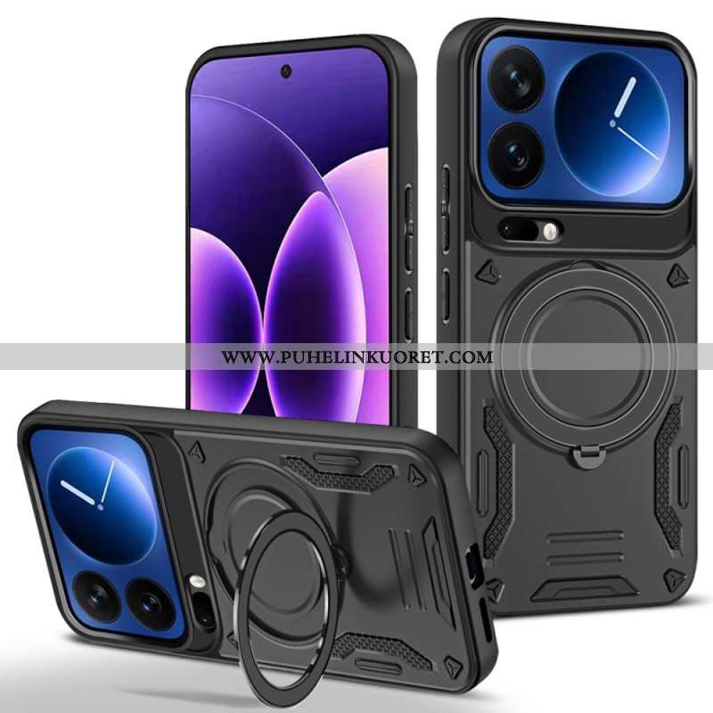 Kuori Xiaomi 17 Pro Max Magneettinen Ja Pyörivä Jalusta