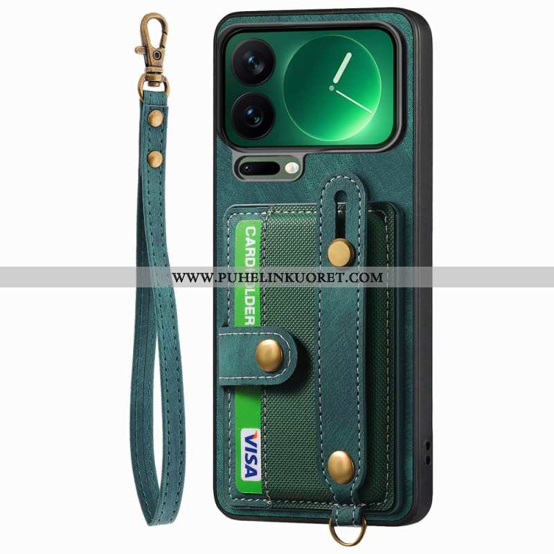 Kuori Xiaomi 17 Pro Korttipaikat Ja Hihna Suojakuori