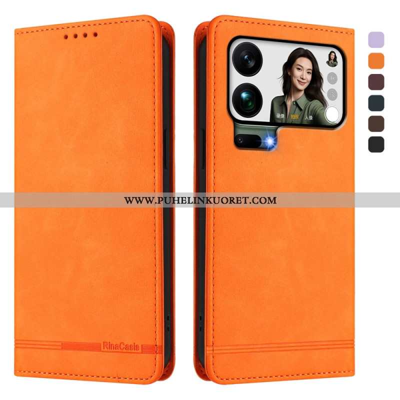 Nahkakotelo Xiaomi 17 Pro Rinacasis