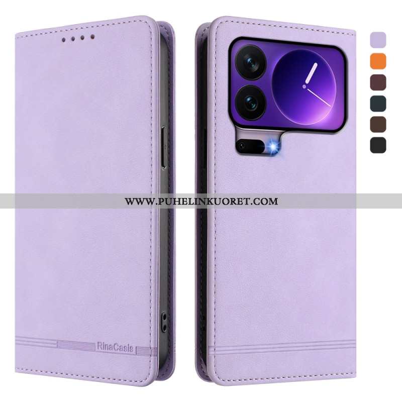 Nahkakotelo Xiaomi 17 Pro Rinacasis