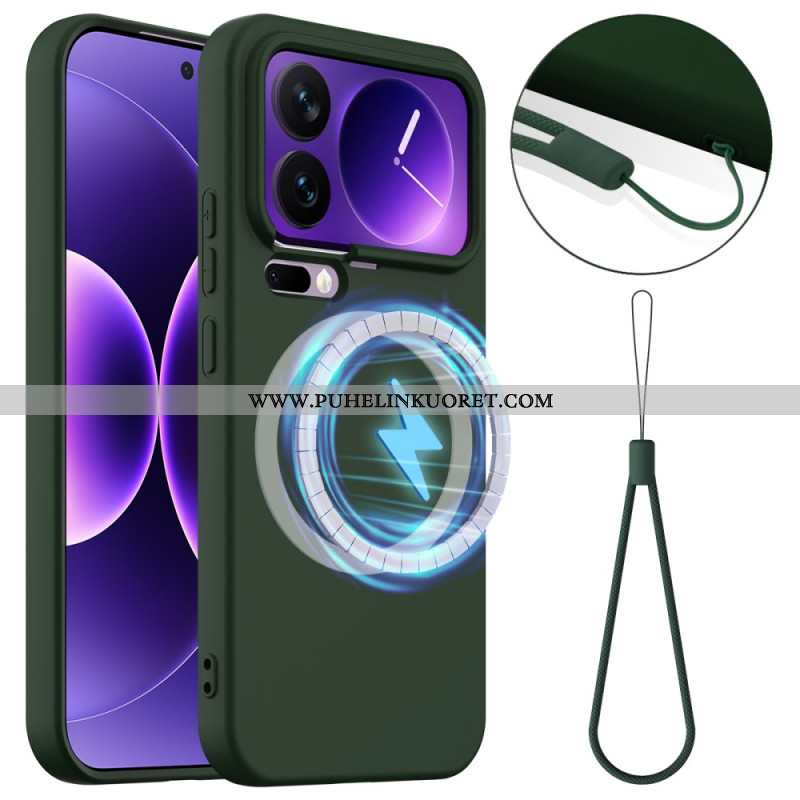 Kuori Xiaomi 17 Pro Magneettinen Nestemäinen Silikoni