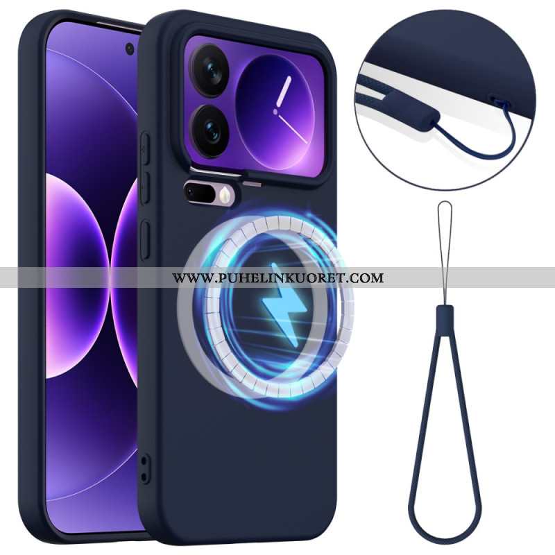 Kuori Xiaomi 17 Pro Magneettinen Nestemäinen Silikoni