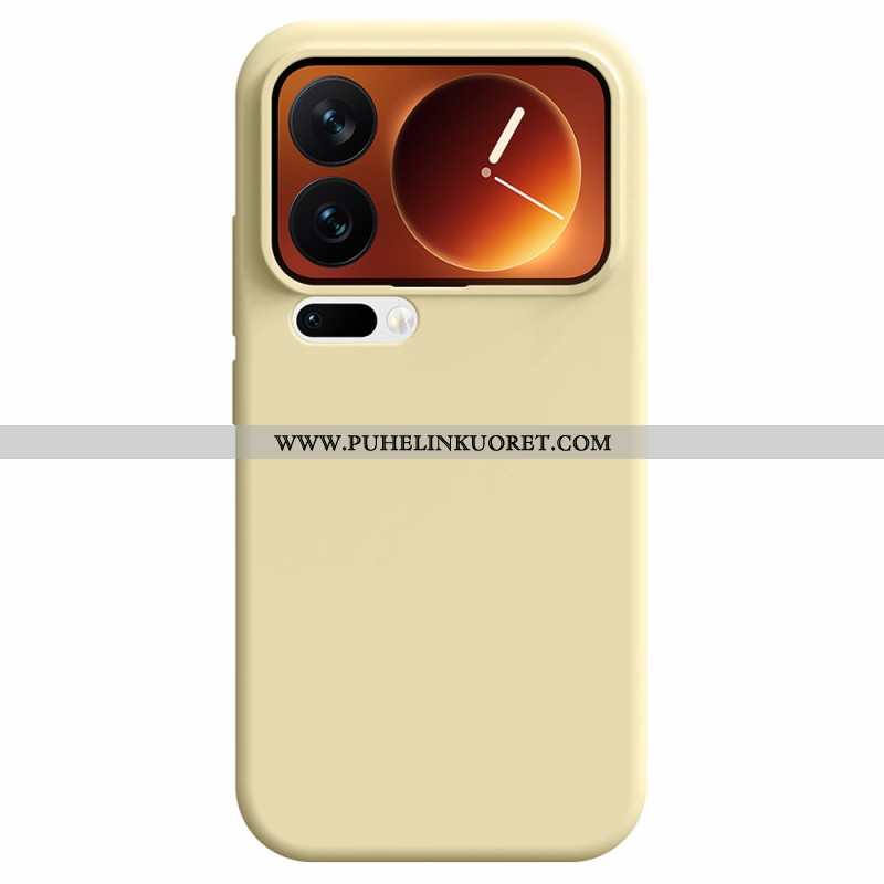 Kuori Xiaomi 17 Pro Nestemäinen Silikoni Ja Vahvistettu Suojaus