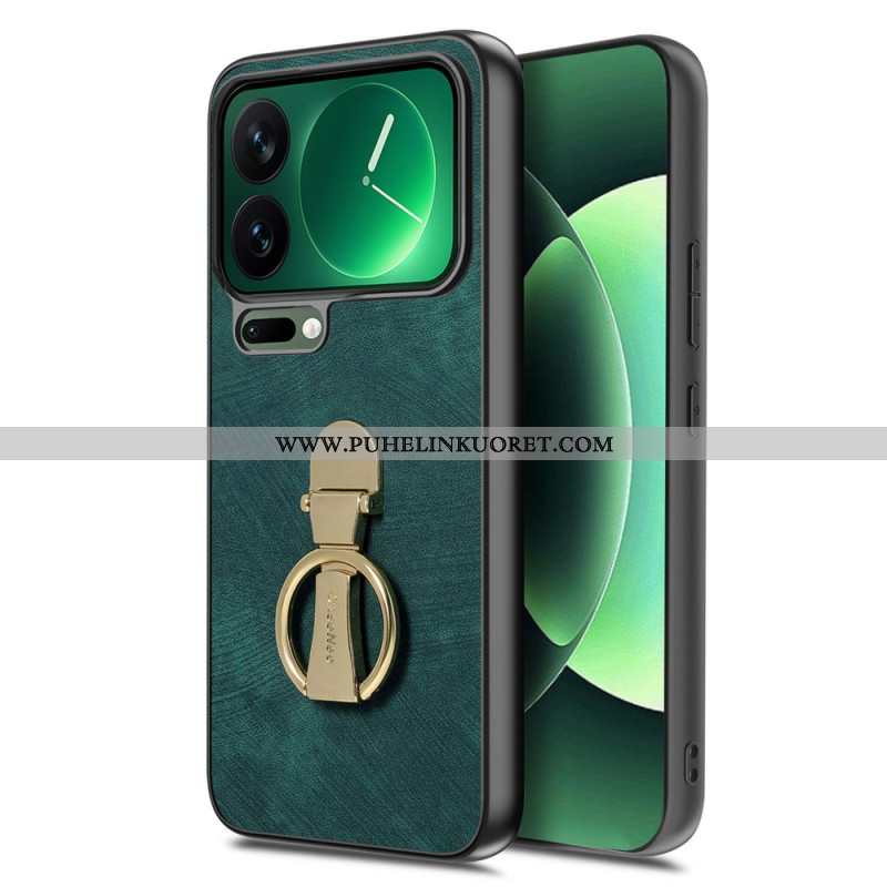 Kuori Xiaomi 17 Pro Taitettava Ja Retrokuvioitu Jalusta Caseneo