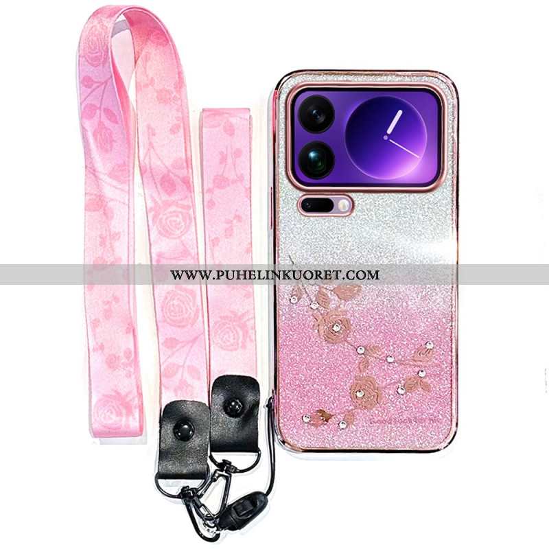 Kuori Xiaomi 17 Pro Strasseja Hihnoilla Suojakuori