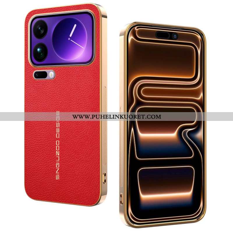 Kuori Xiaomi 17 Pro Naarmuuntumaton Litsikuvioinen Kuvio