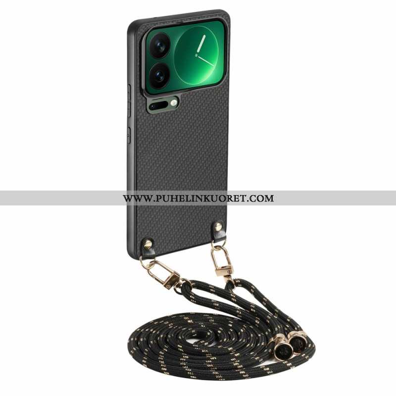 Puhelinkuoret Xiaomi 17 Pro Hiilikuitukuvio