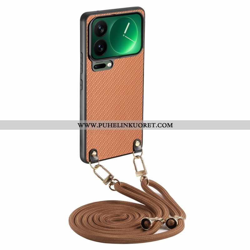 Puhelinkuoret Xiaomi 17 Pro Hiilikuitukuvio