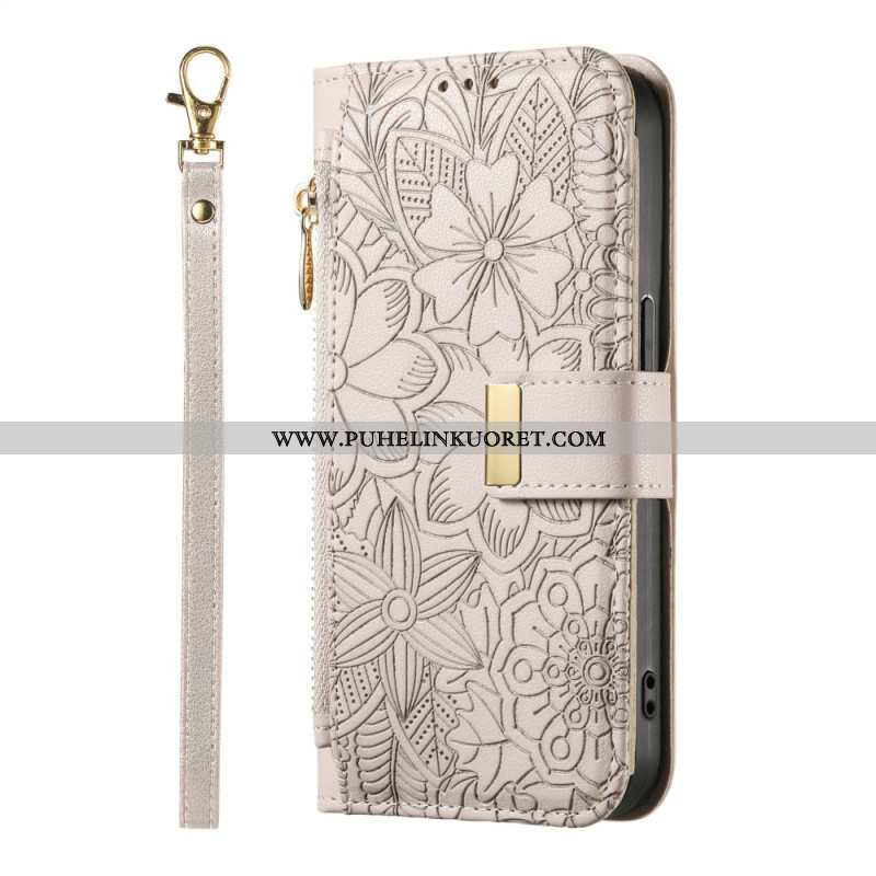 Kotelot Xiaomi 17 Pro Kukka- Ja Lehtikuvio