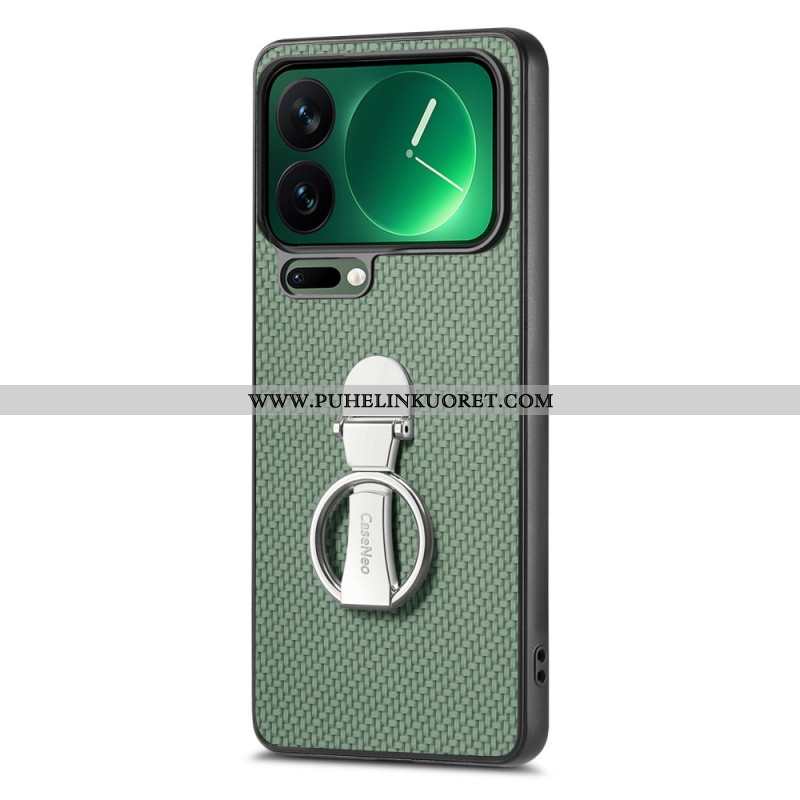 Puhelinkuoret Xiaomi 17 Pro Korttikotelo Ja Integroitu Jalusta