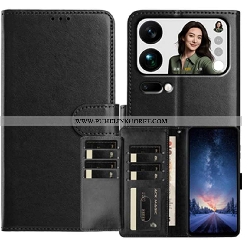 Kotelot Xiaomi 17 Pro 8 Korttipaikan Lompakko