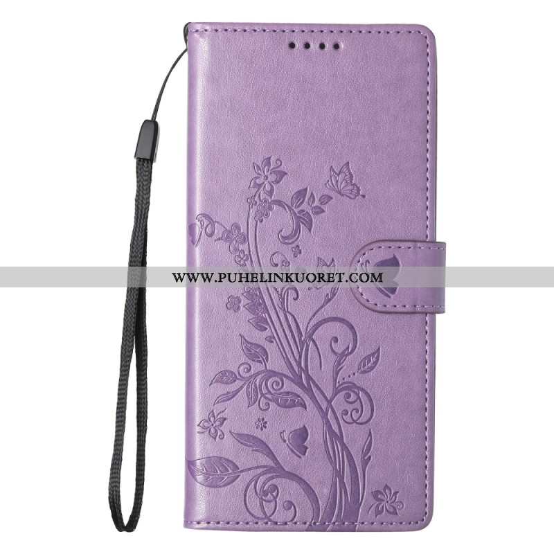 Kotelot Xiaomi 17 Pro Kukkakuvioinen Perhoskuvio