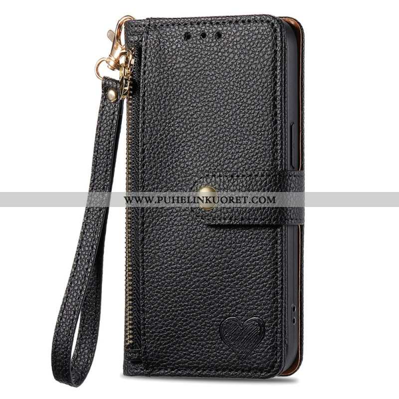 Kotelot Xiaomi 17 Pro Puhelinkuoret Rfid-suojattu Sydänkuvio