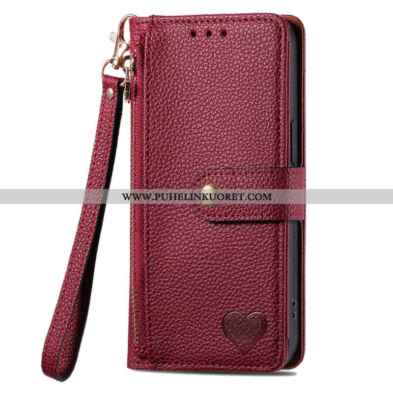 Kotelot Xiaomi 17 Pro Puhelinkuoret Rfid-suojattu Sydänkuvio